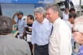 Ivan Leite recebe Governador Déda em visita a obra da Ponte Gilberto Amado