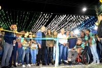 Ivan Leite e Adriana Leite marcaram presença na inauguração do Arraiá do Zé Paulo